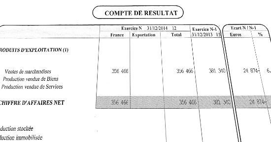 Le compte de résultat